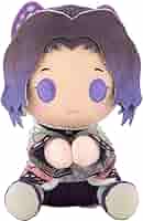 20cm ぬいぐるみ 胡蝶しのぶ 本体+耳 激カワ　スケルトン入り どきゅーと 「鬼滅の刃」 超特大ぬいぐるみ 胡蝶しのぶ｜どきゅ